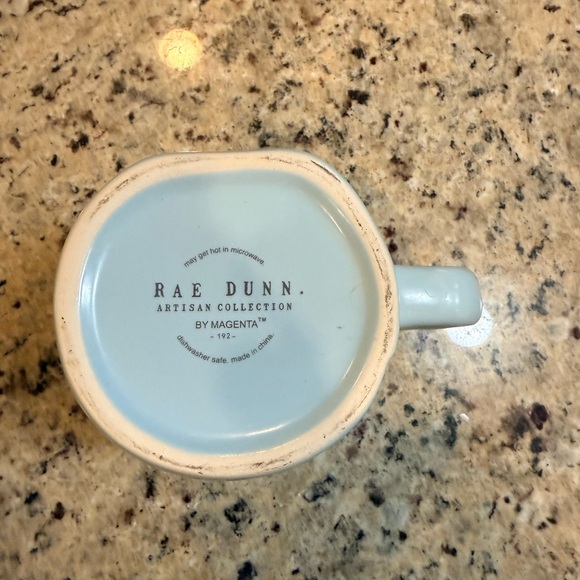 Rae Dunn SOME THING BLUE Light Blue Mug - Picture 4 of 4